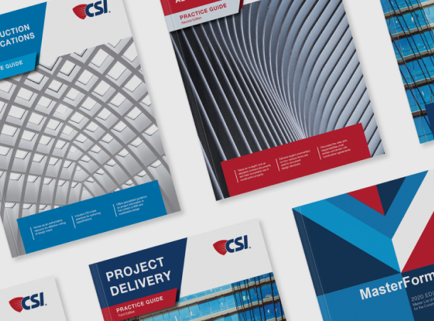 Covers of various CSI manuals.