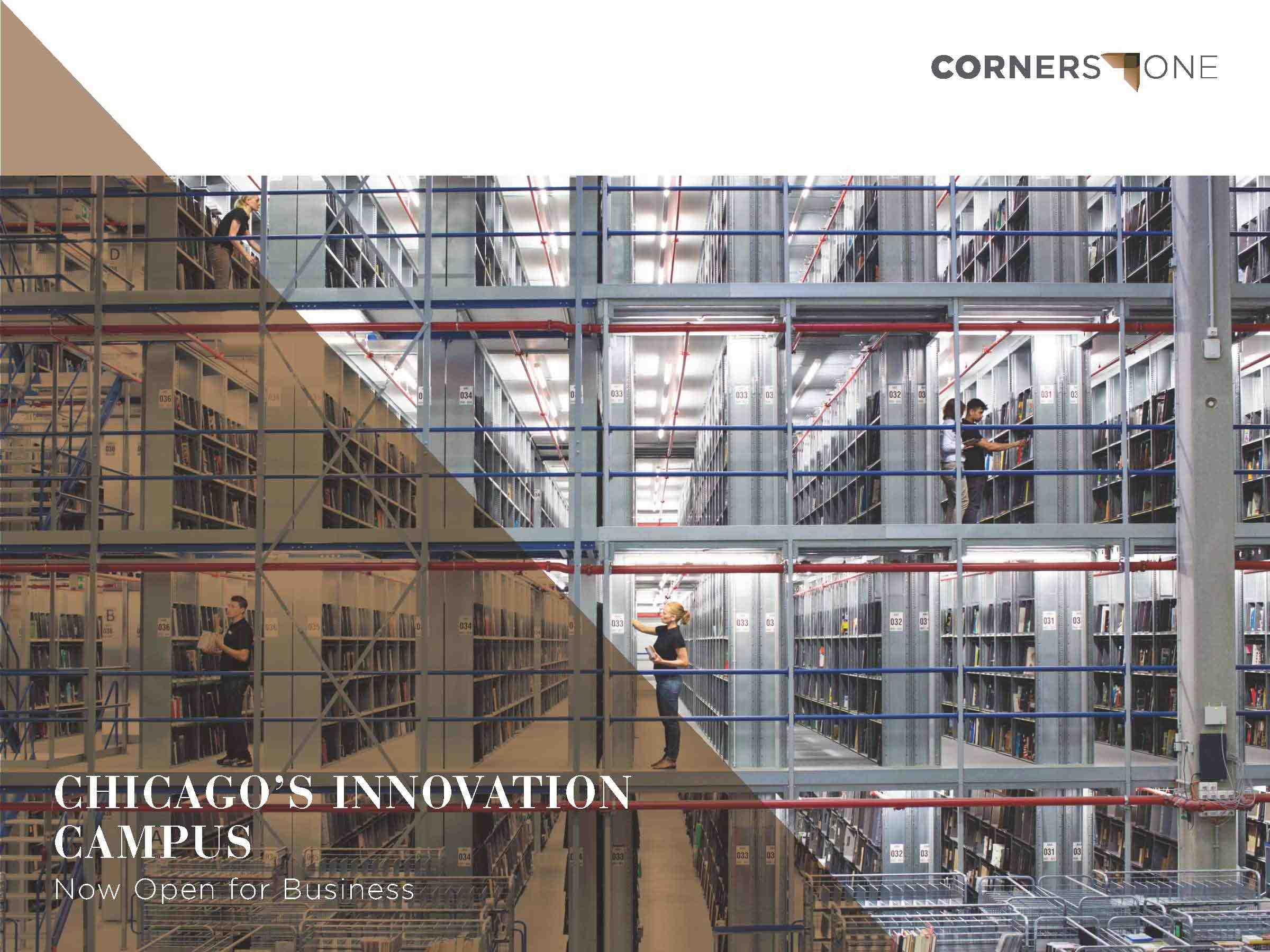 Front cover of the Cornerstone brochure.