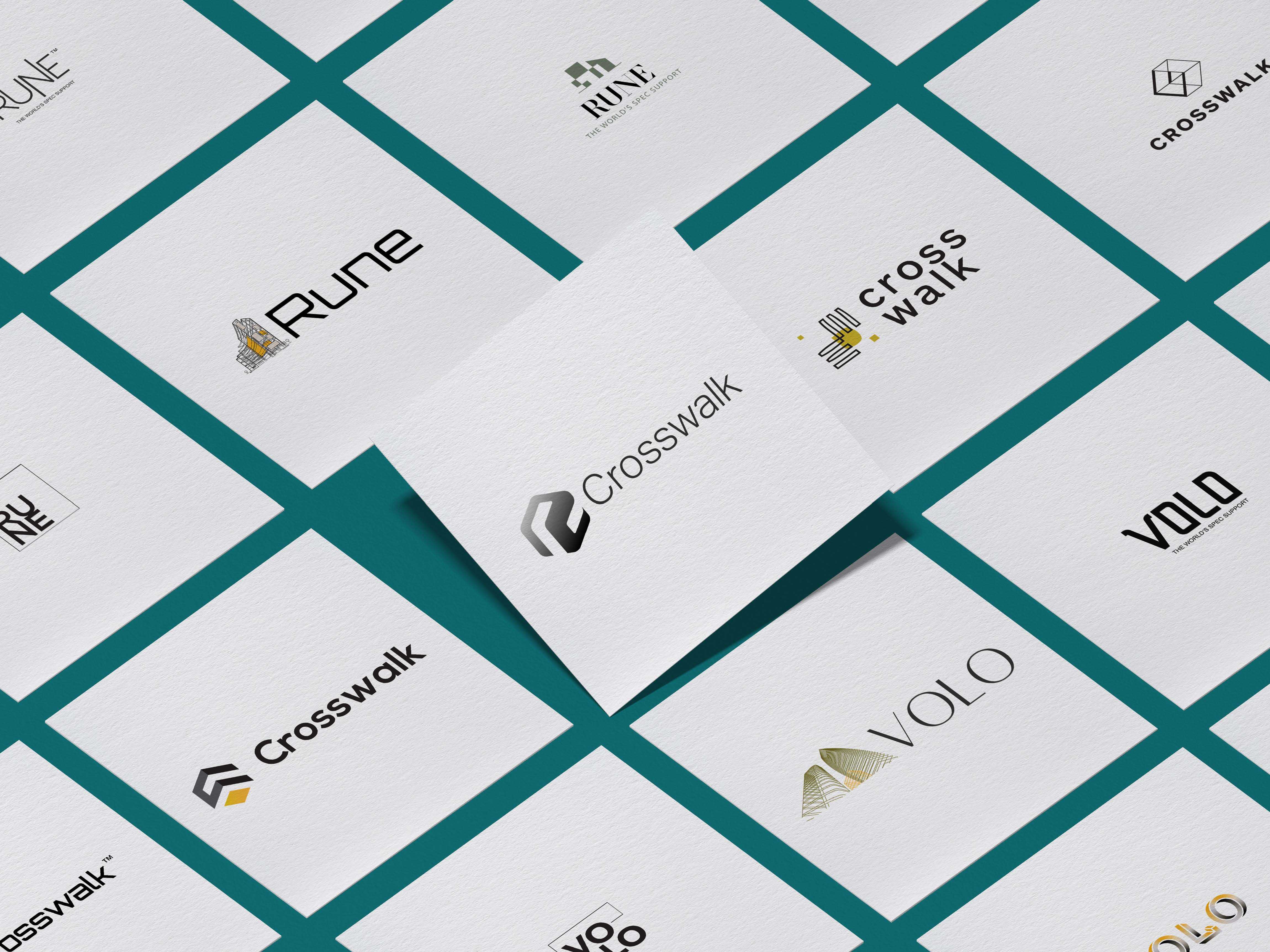 Logos drafted for Crosswalk.