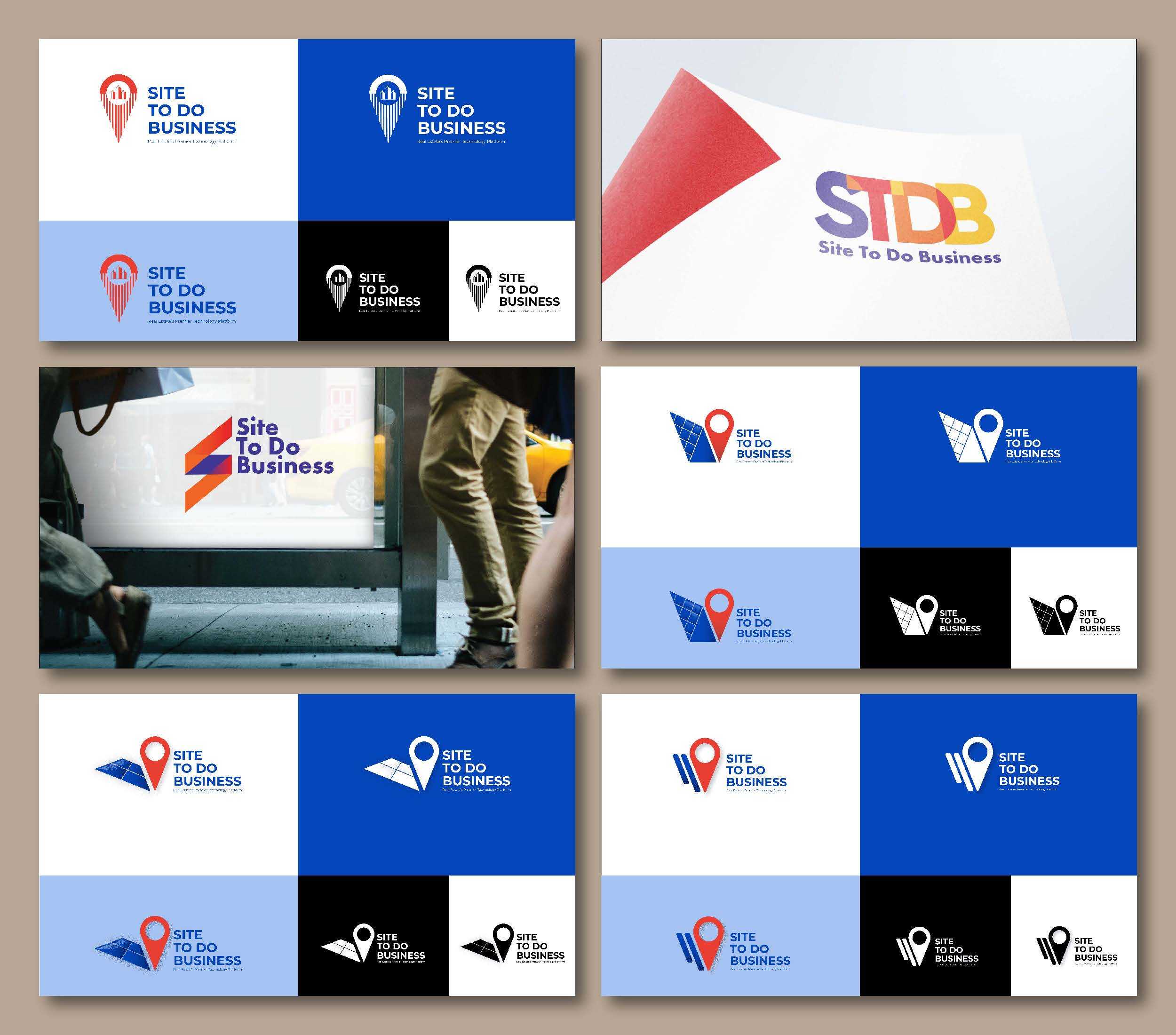 Examples of different STDB logos.