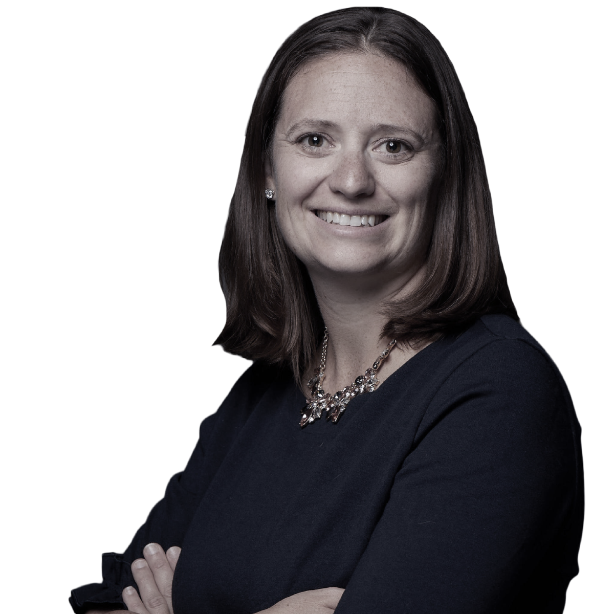 A portrait of Sarah McMurdy, Director of Marketing Communications from CSI.