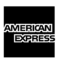 American express logo black