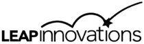 Leap innovations logo black